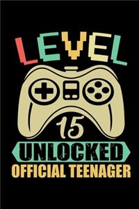 Level 15 Unlocked Official Teenager