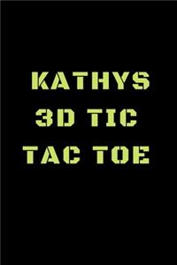 Kathys 3D Tic Tac Toe