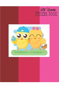 My Blank Sticker Book