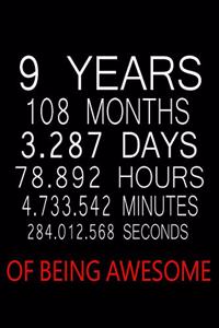 9 Years Of Being Awesome
