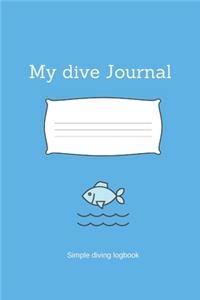 My Dive Journal - Simple Dive Log Book