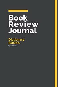 Book Review Journal Dictionary Books