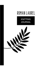 knitting journal roman laurel