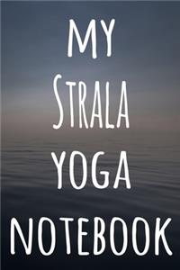 My Strala Yoga Notebook