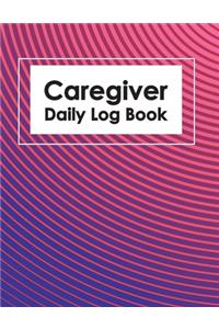 Caregiver Daily Log Book