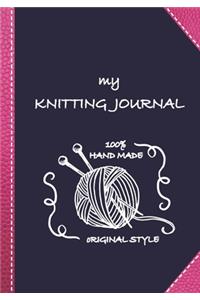 My knitting journal