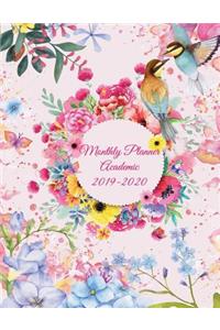 Monthly Planner Academic 2019-2020