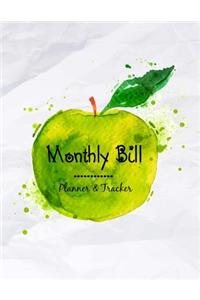 Monthly Bill Planner & Tracker