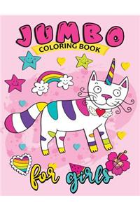 Jumbo Coloring Book for Girls