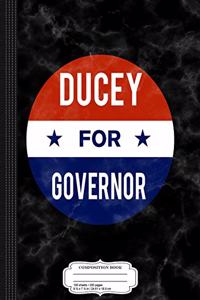 Doug Ducey for Governor of Arizona Composition Notebook