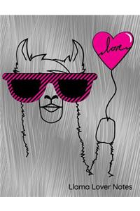 Llama Lover Notes