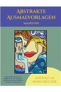 Malbücher (Abstrakte Ausmalvorlagen)
