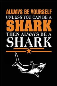 Always Be Yourself Unless You Can Be A Shark Then Always Be A Shark