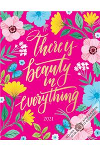 Bonnie Marcus 2021 Desk Planner Beauty Foil