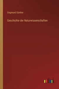 Geschichte der Naturwissenschaften