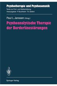 Psychoanalytische Therapie Der Borderlinestörungen