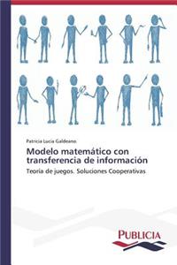 Modelo matemático con transferencia de información
