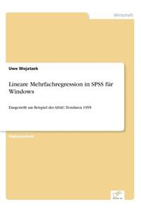 Lineare Mehrfachregression in SPSS für Windows