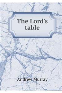 The Lord's Table