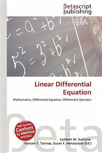 Linear Differential Equation
