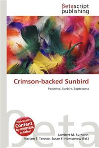 Crimson-Backed Sunbird