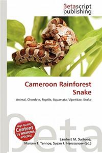 Cameroon Rainforest Snake
