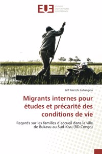 Migrants internes pour études et précarité des conditions de vie