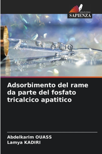 Adsorbimento del rame da parte del fosfato tricalcico apatitico