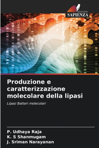 Produzione e caratterizzazione molecolare della lipasi