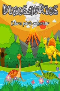 Libro para colorear de dinosaurios para ninos