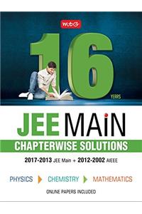 16 Years JEE Main Chapterwise Solutions  Physics, Chemistry, Maths