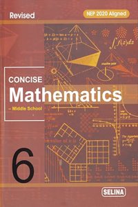 Concise Mathematics-Middle School 6 - by R.K. Bansal (2024-25 Examination)