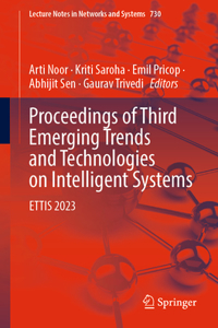 Proceedings of Third Emerging Trends and Technologies on Intelligent Systems