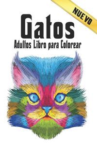 Adultos Gatos Libro para Colorear