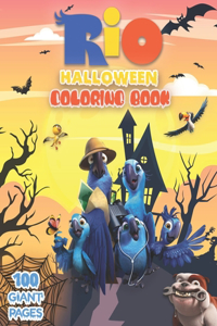 Rio Halloween Coloring Book