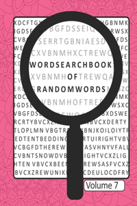 Word Search Book Of Random Words Volume 7