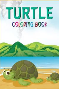 Turtles Coloring Book