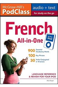 McGraw-Hill's PodClass French All-in-One Study Guide (MP3 Disk)