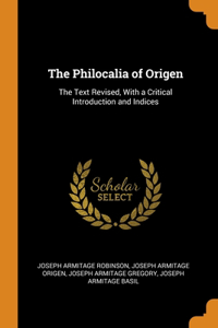 The Philocalia of Origen