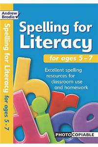 Spelling for Literacy for ages 5-7