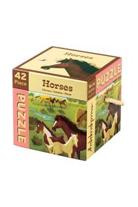 Horses 42 Piece Puzzle