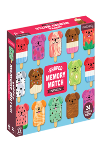 Pupsicles Shaped Memory Match