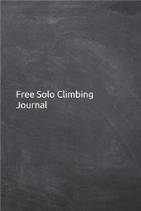 Free Solo Climbing Journal