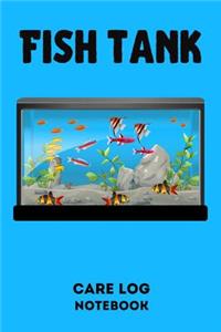 Fish Tank Care Log Notebook