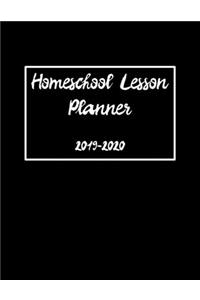 Homeschool Lesson Planner 2019-2020