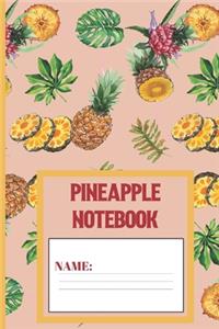 Pineapple notebook