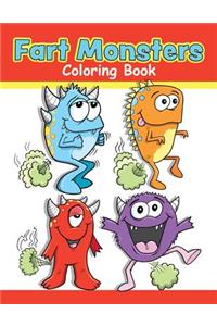 Fart Monsters Coloring Book