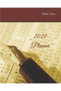 2020 Planner: for Business Executives, Investment Professionals, Financial Advisers, Realtors, Diary, Journal - 8x10"