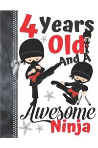 4 Years Old And A Awesome Ninja