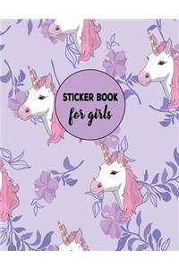 Sticker Book for Girls